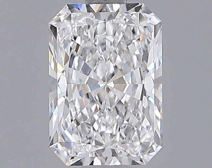 1.28 Carat Radiant Shaped, Ideal Cut, D Color, VS1 Clarity, IGI Certified Lab Grown Diamond