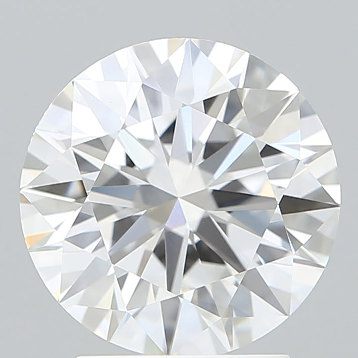 2.60 Carat Round Shaped, Ideal Cut, E Color, VVS2 Clarity, IGI Certified Lab Grown Diamond