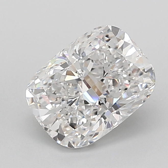 3.07 Carat Cushion Shaped, Ideal Cut, E Color, VVS2 Clarity, IGI Certified Lab Grown Diamond