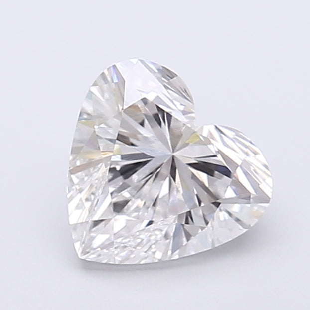 1.51 Carat Heart Shaped, Very Good Cut, E Color, VVS2 Clarity, IGI Certified Lab Grown Diamond