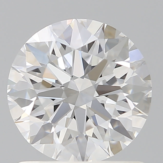 1.22 Carat Round Shaped, Ideal Cut, D Color, VVS2 Clarity, IGI Certified Lab Grown Diamond