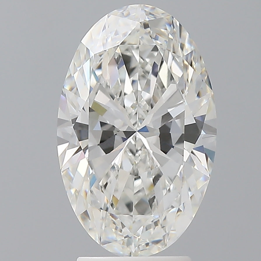3.52 Carat Oval Shaped, Ideal Cut, E Color, VVS2 Clarity, IGI Certified Lab Grown Diamond