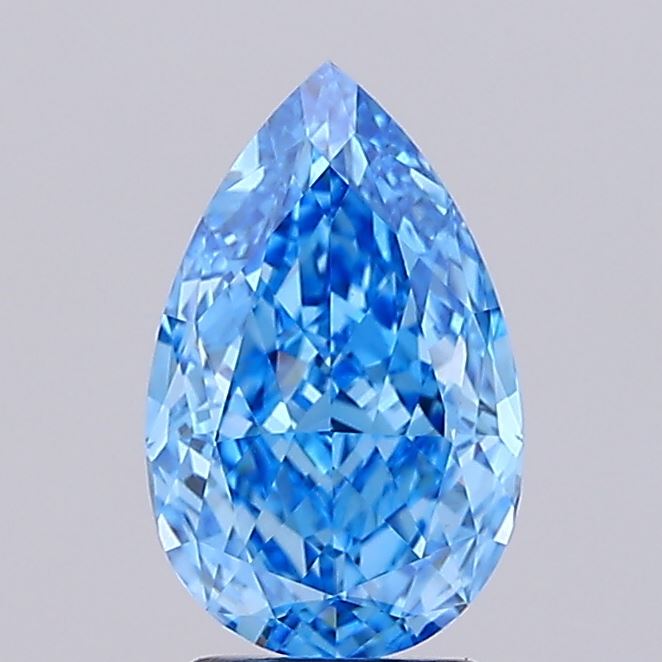3.12 Carat Pear Shaped, Ideal Cut, VS1 Clarity, IGI Certified Lab Grown Diamond