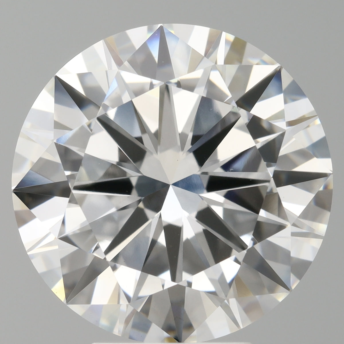 6.03 Carat Round Shaped, Very Good Cut, F Color, VVS2 Clarity, IGI Certified Lab Grown Diamond