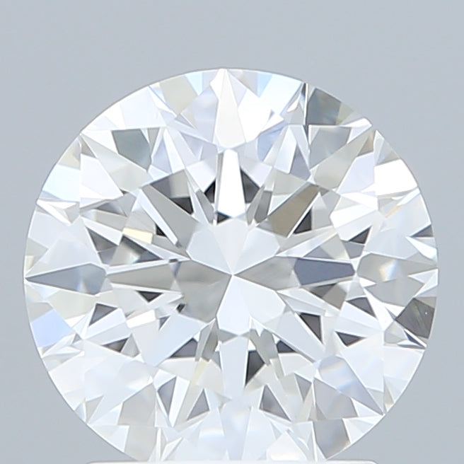2.10 Carat Round Shaped, Excellent Cut, D Color, VVS2 Clarity, IGI Certified Lab Grown Diamond