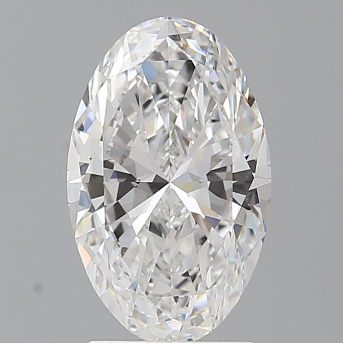 2.50 Carat Oval Shaped, Ideal Cut, E Color, VS1 Clarity, IGI Certified Lab Grown Diamond