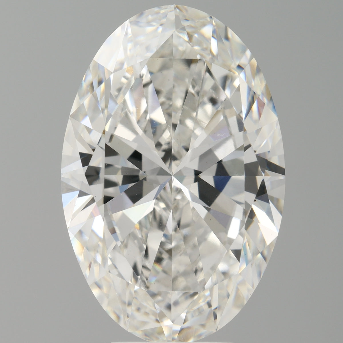 7.03 Carat Oval Shaped, Excellent Cut, F Color, VS1 Clarity, IGI Certified Lab Grown Diamond