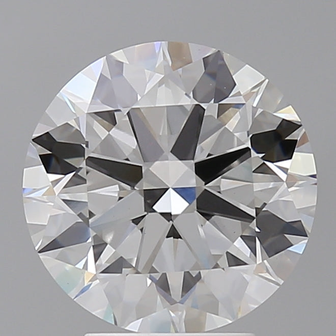 4.03 Carat Round Shaped, Excellent Cut, E Color, VS1 Clarity, IGI Certified Lab Grown Diamond