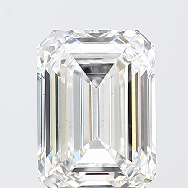 3.09 Carat Emerald Shaped, Ideal Cut, D Color, VS1 Clarity, IGI Certified Lab Grown Diamond