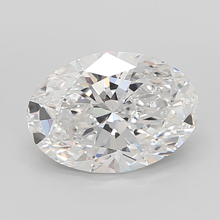 4.55 Carat Oval Shaped, Ideal Cut, D Color, VS1 Clarity, IGI Certified Lab Grown Diamond