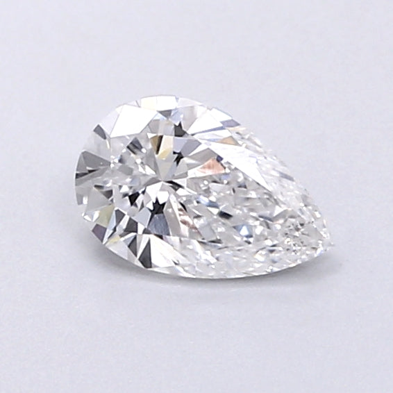 0.41 Carat Pear Shaped, Very Good Cut, D Color, VS2 Clarity, IGI Certified Lab Grown Diamond