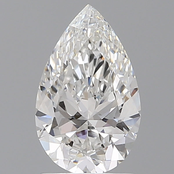 1.58 Carat Pear Shaped, Ideal Cut, E Color, VVS2 Clarity, IGI Certified Lab Grown Diamond