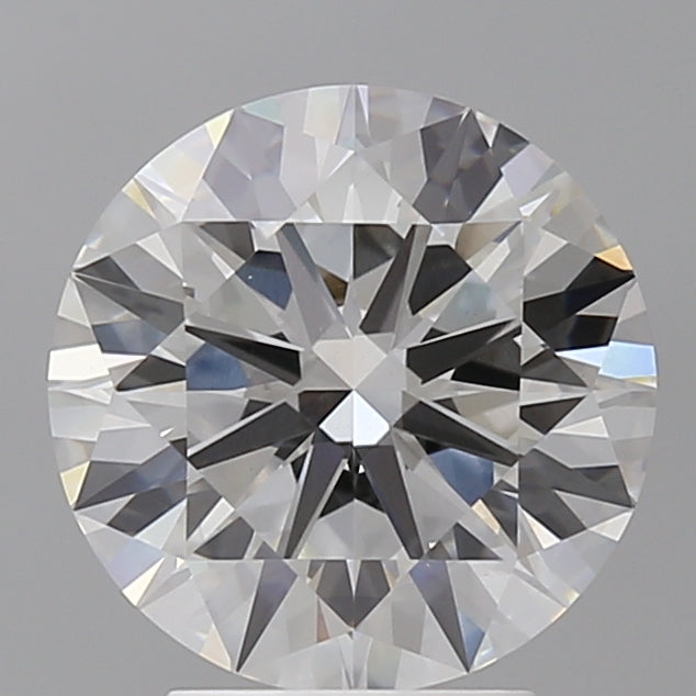 3.51 Carat Round Shaped, Ideal Cut, E Color, VVS2 Clarity, IGI Certified Lab Grown Diamond