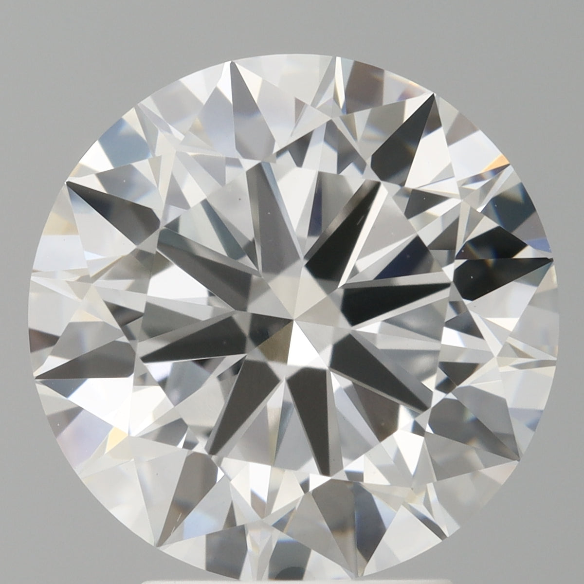 4.00 Carat Round Shaped, Ideal Cut, F Color, VVS2 Clarity, IGI Certified Lab Grown Diamond