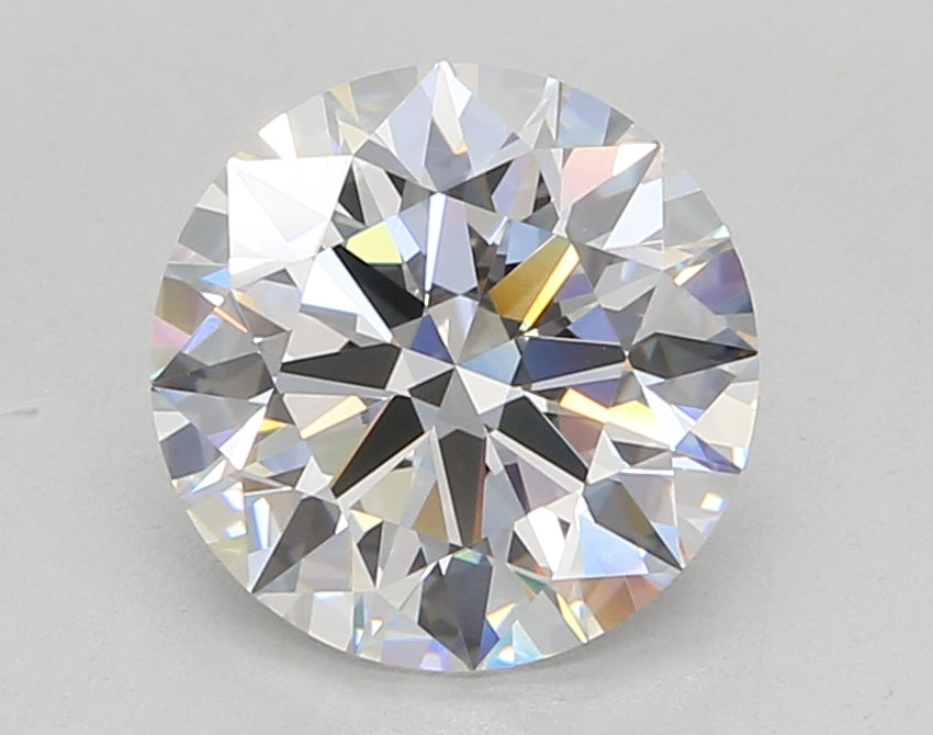 3.04 Carat Round Shaped, Ideal Cut, E Color, VVS2 Clarity, IGI Certified Lab Grown Diamond