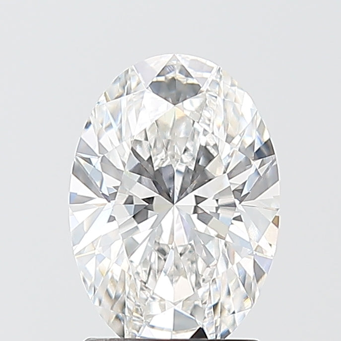 1.58 Carat Oval Shaped, Ideal Cut, E Color, VVS2 Clarity, IGI Certified Lab Grown Diamond