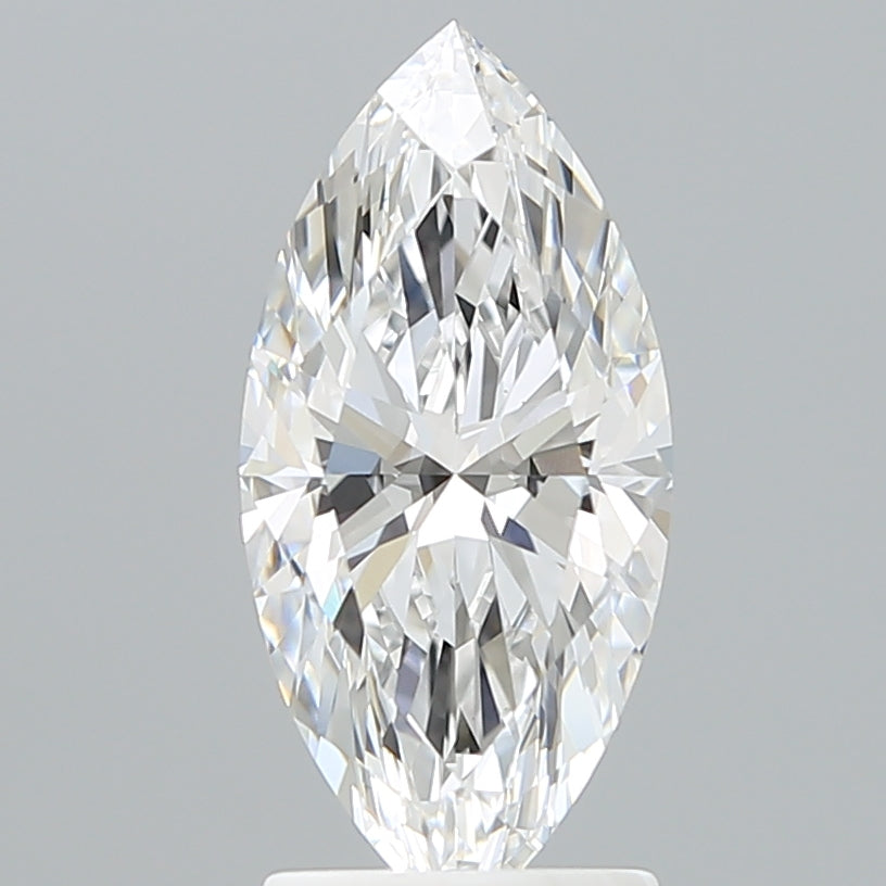 2.08 Carat Marquise Shaped, Ideal Cut, D Color, VVS1 Clarity, IGI Certified Lab Grown Diamond