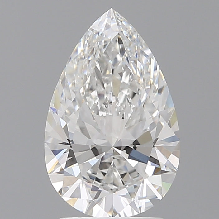2.52 Carat Pear Shaped, Ideal Cut, E Color, VVS2 Clarity, IGI Certified Lab Grown Diamond