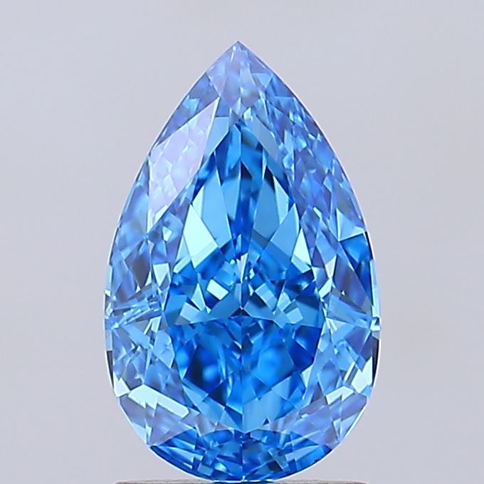 1.70 Carat Pear Shaped, Ideal Cut, VS1 Clarity, IGI Certified Lab Grown Diamond