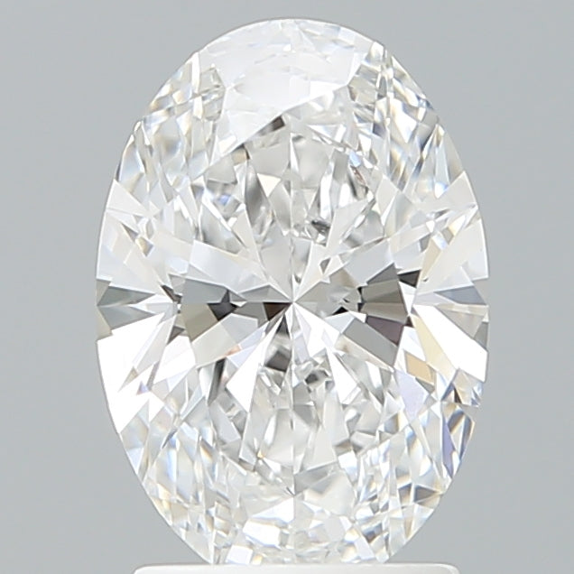 2.03 Carat Oval Shaped, Ideal Cut, E Color, VVS1 Clarity, IGI Certified Lab Grown Diamond