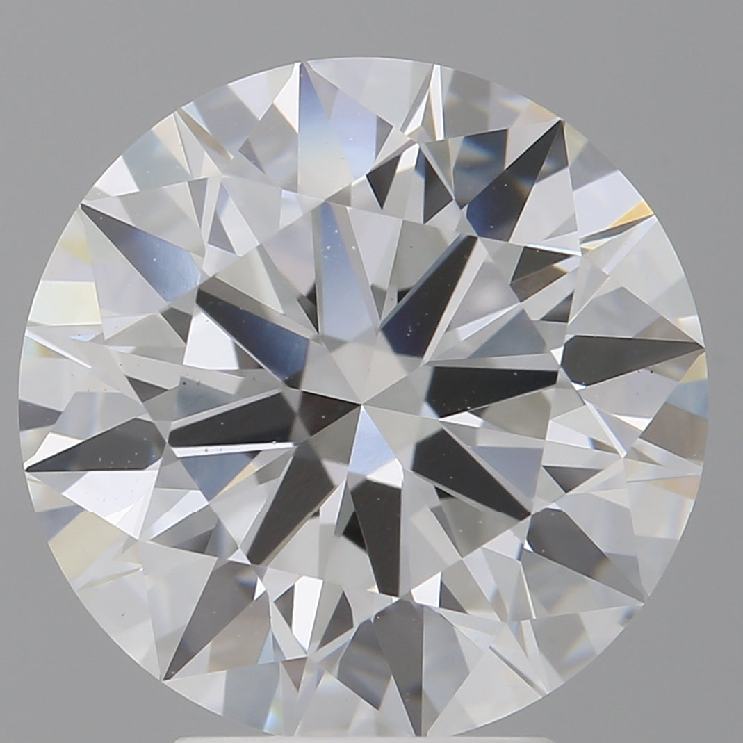 4.59 Carat Round Shaped, Ideal Cut, F Color, VS1 Clarity, IGI Certified Lab Grown Diamond
