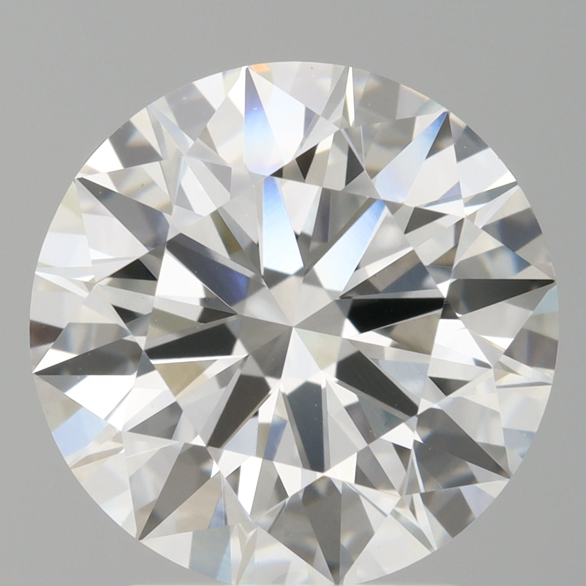 3.05 Carat Round Shaped, Ideal Cut, F Color, VVS2 Clarity, IGI Certified Lab Grown Diamond