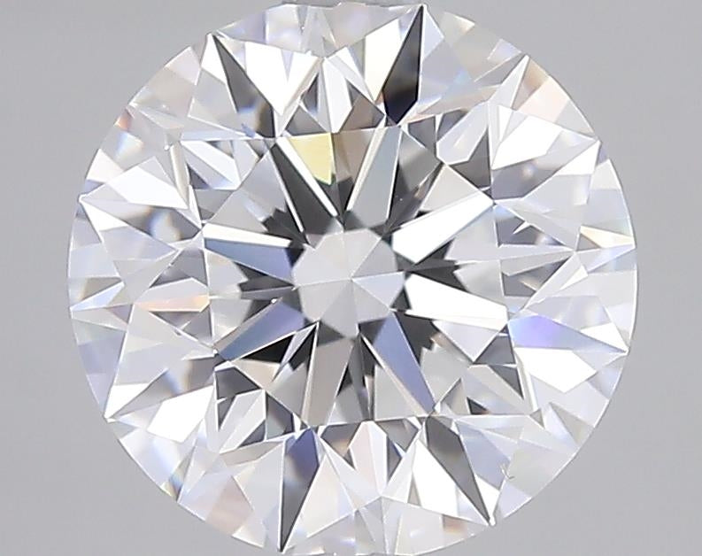 2.36 Carat Round Shaped, Excellent Cut, E Color, VVS2 Clarity, IGI Certified Lab Grown Diamond