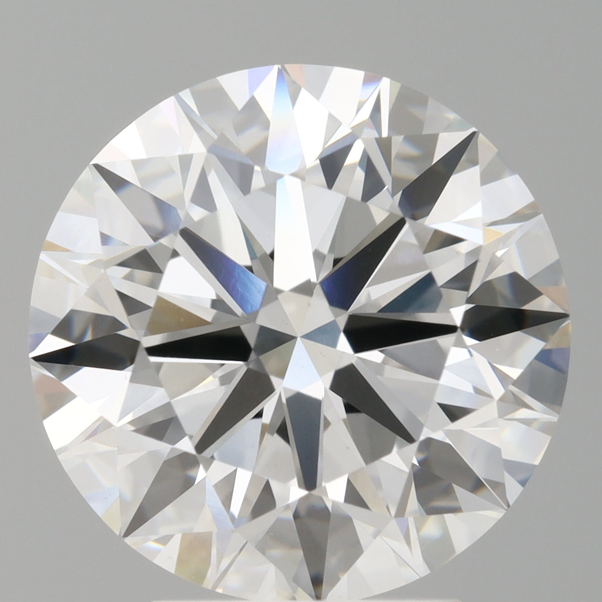 4.09 Carat Round Shaped, Ideal Cut, E Color, VVS2 Clarity, IGI Certified Lab Grown Diamond