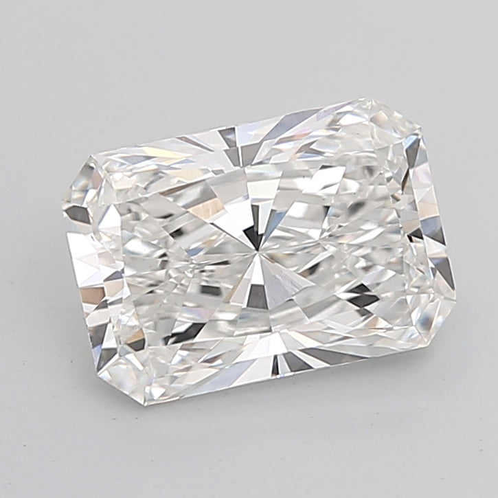 4.05 Carat Radiant Shaped, Ideal Cut, E Color, VS1 Clarity, IGI Certified Lab Grown Diamond