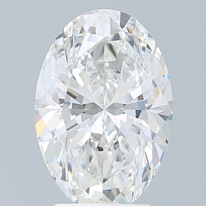 3.59 Carat Oval Shaped, Excellent Cut, F Color, VVS2 Clarity, IGI Certified Lab Grown Diamond