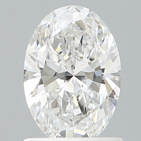 1.09 Carat Oval Shaped, Excellent Cut, D Color, VVS1 Clarity, IGI Certified Lab Grown Diamond