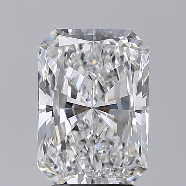 3.50 Carat Radiant Shaped, Very Good Cut, E Color, VS1 Clarity, IGI Certified Lab Grown Diamond