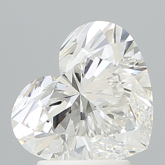 2.82 Carat Heart Shaped, Ideal Cut, F Color, VVS2 Clarity, IGI Certified Lab Grown Diamond