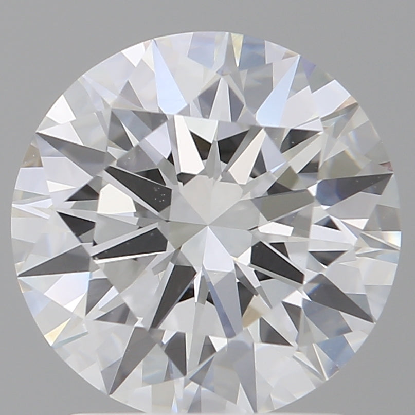 2.01 Carat Round Shaped, Ideal Cut, E Color, VVS2 Clarity, IGI Certified Lab Grown Diamond