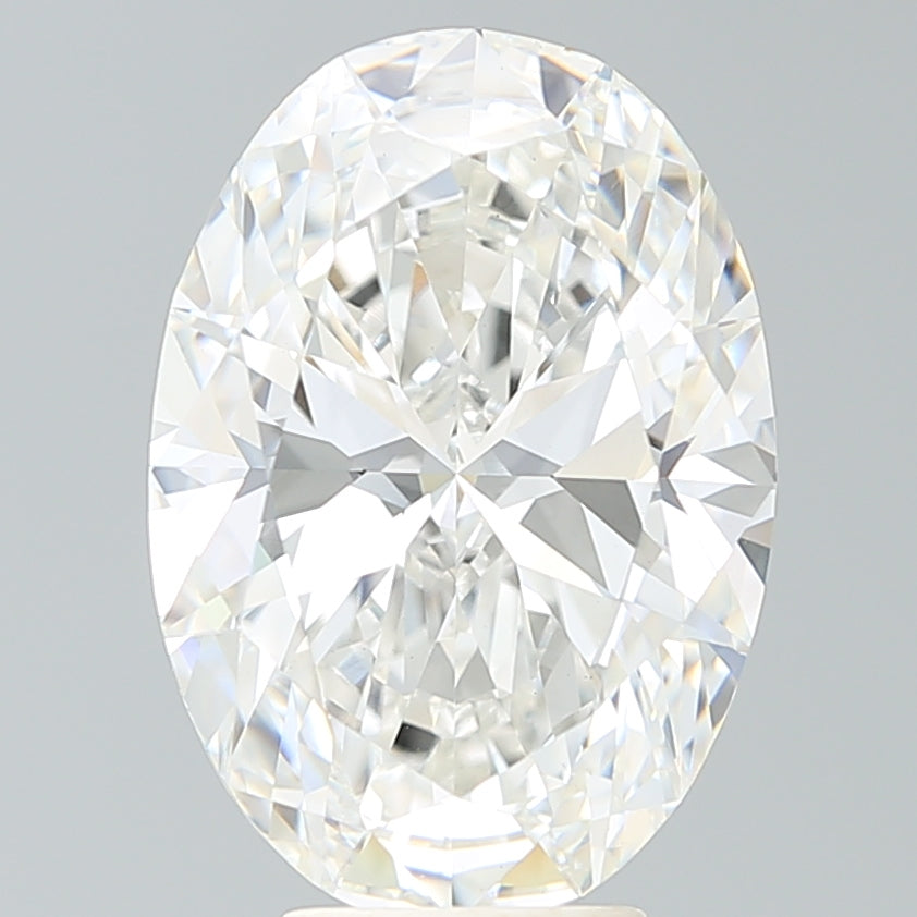 6.06 Carat Oval Shaped, Ideal Cut, G Color, VS1 Clarity, IGI Certified Lab Grown Diamond