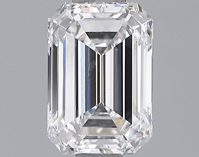 1.32 Carat Emerald Shaped, Ideal Cut, D Color, VS1 Clarity, IGI Certified Lab Grown Diamond