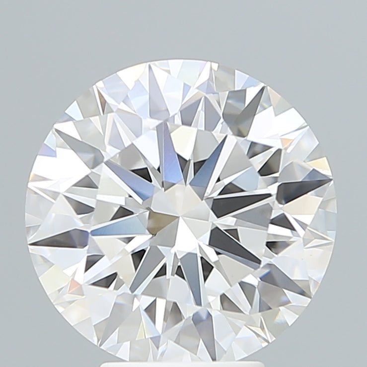 5.23 Carat Round Shaped, Excellent Cut, E Color, VVS2 Clarity, IGI Certified Lab Grown Diamond