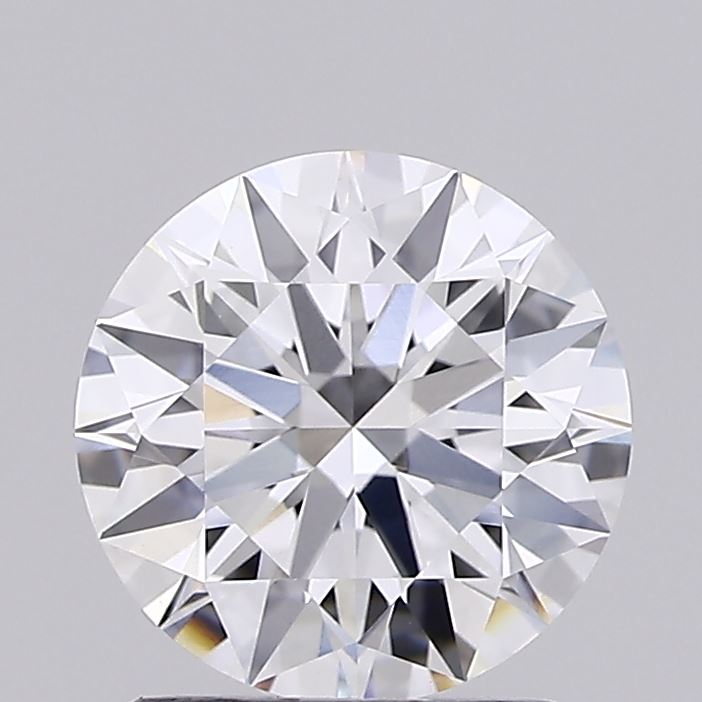 1.59 Carat Round Shaped, Ideal Cut, D Color, VVS2 Clarity, IGI Certified Lab Grown Diamond