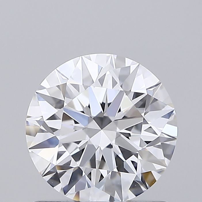 1.02 Carat Round Shaped, Ideal Cut, D Color, VVS2 Clarity, IGI Certified Lab Grown Diamond