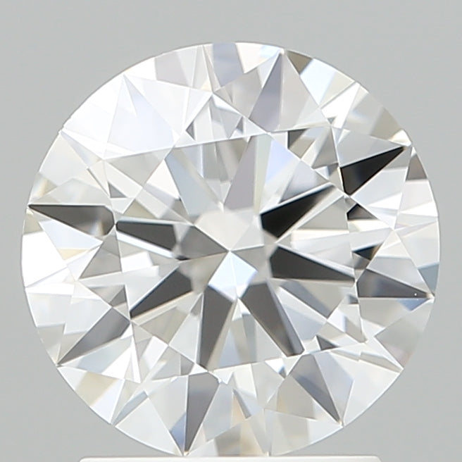 2.06 Carat Round Shaped, Ideal Cut, E Color, VVS2 Clarity, IGI Certified Lab Grown Diamond