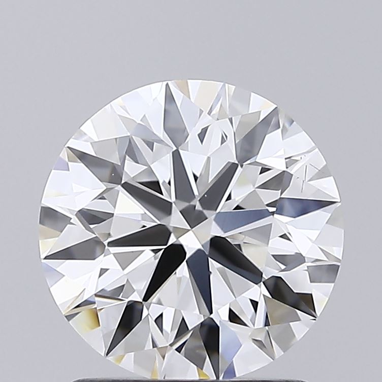 1.50 Carat Round Shaped, Excellent Cut, D Color, VS2 Clarity, IGI Certified Lab Grown Diamond