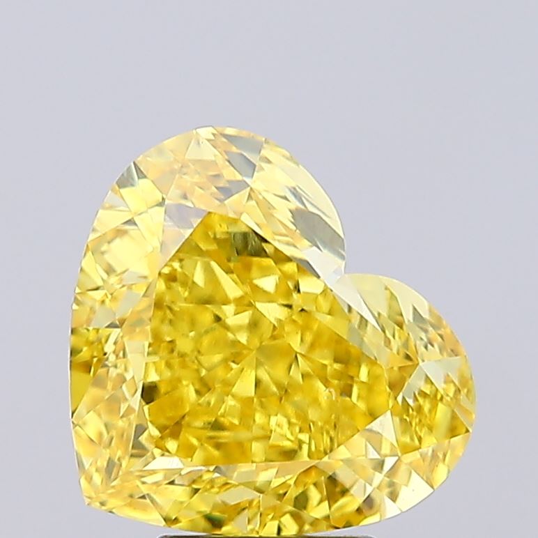 6.12 Carat Heart Shaped, Ideal Cut, VS2 Clarity, IGI Certified Lab Grown Diamond
