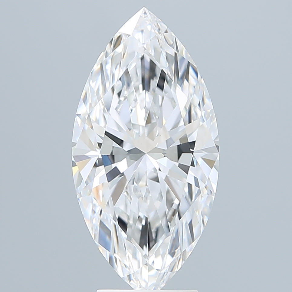 4.59 Carat Marquise Shaped, Ideal Cut, D Color, VS1 Clarity, IGI Certified Lab Grown Diamond