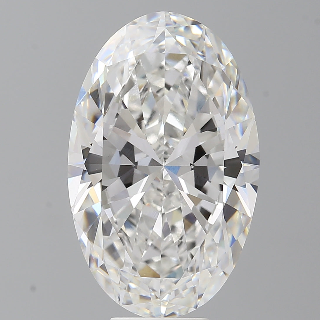 9.55 Carat Oval Shaped, Excellent Cut, F Color, VVS2 Clarity, IGI Certified Lab Grown Diamond