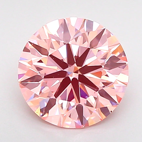 1.52 Carat Round Shaped, Ideal Cut, VVS2 Clarity, IGI Certified Lab Grown Diamond