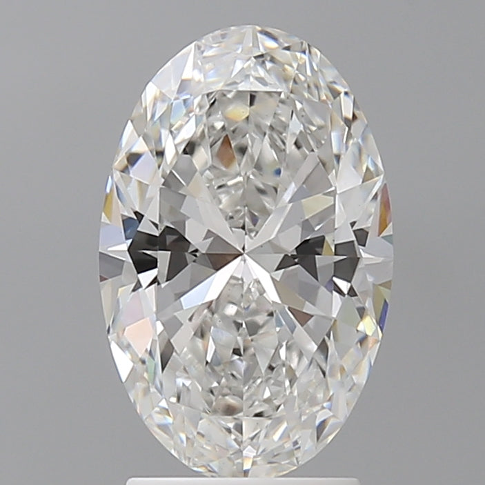 2.58 Carat Oval Shaped, Ideal Cut, E Color, VS1 Clarity, IGI Certified Lab Grown Diamond