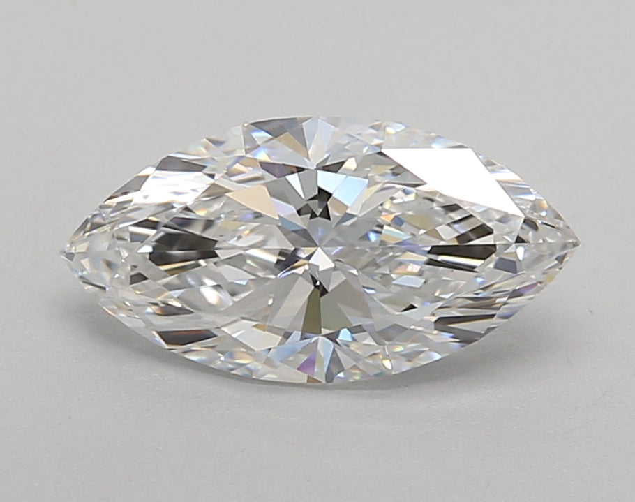 1.52 Carat Marquise Shaped, Excellent Cut, D Color, VS1 Clarity, IGI Certified Lab Grown Diamond