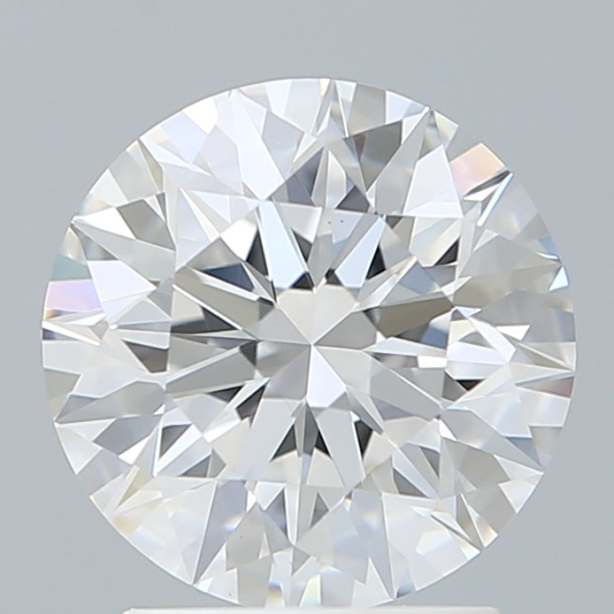 2.29 Carat Round Shaped, Excellent Cut, D Color, VVS2 Clarity, IGI Certified Lab Grown Diamond
