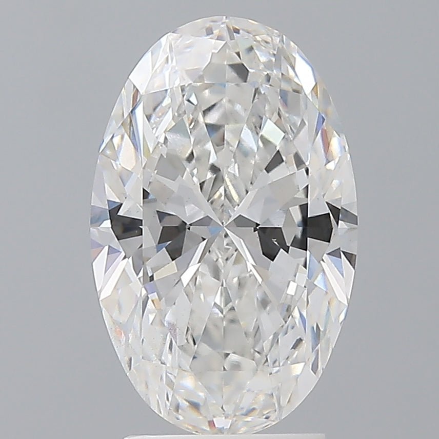 3.01 Carat Oval Shaped, Ideal Cut, E Color, VS1 Clarity, IGI Certified Lab Grown Diamond