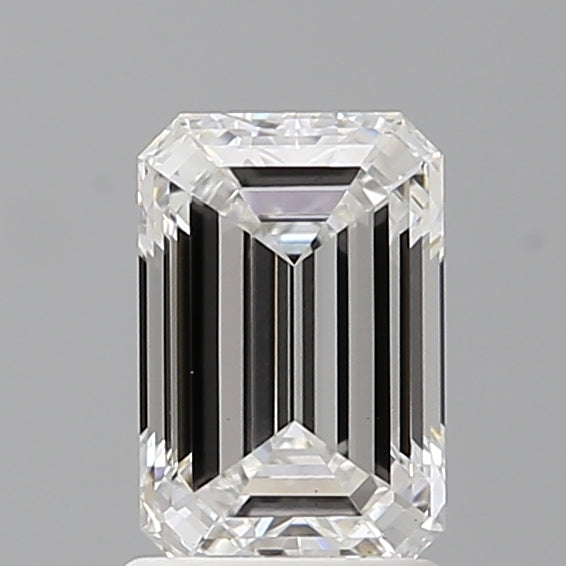 1.58 Carat Emerald Shaped, Ideal Cut, D Color, VS1 Clarity, IGI Certified Lab Grown Diamond